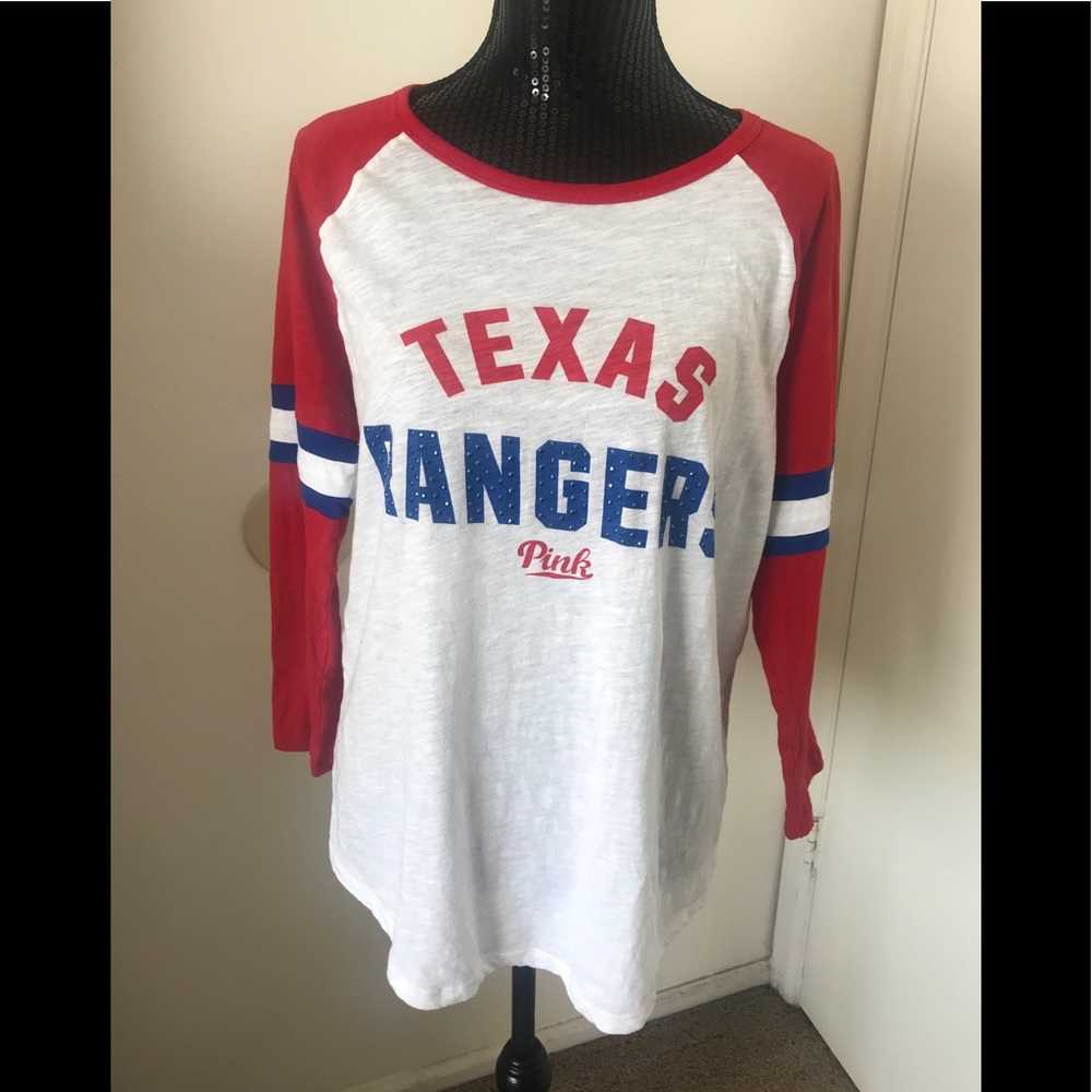 PINK Texas Rangers shirt